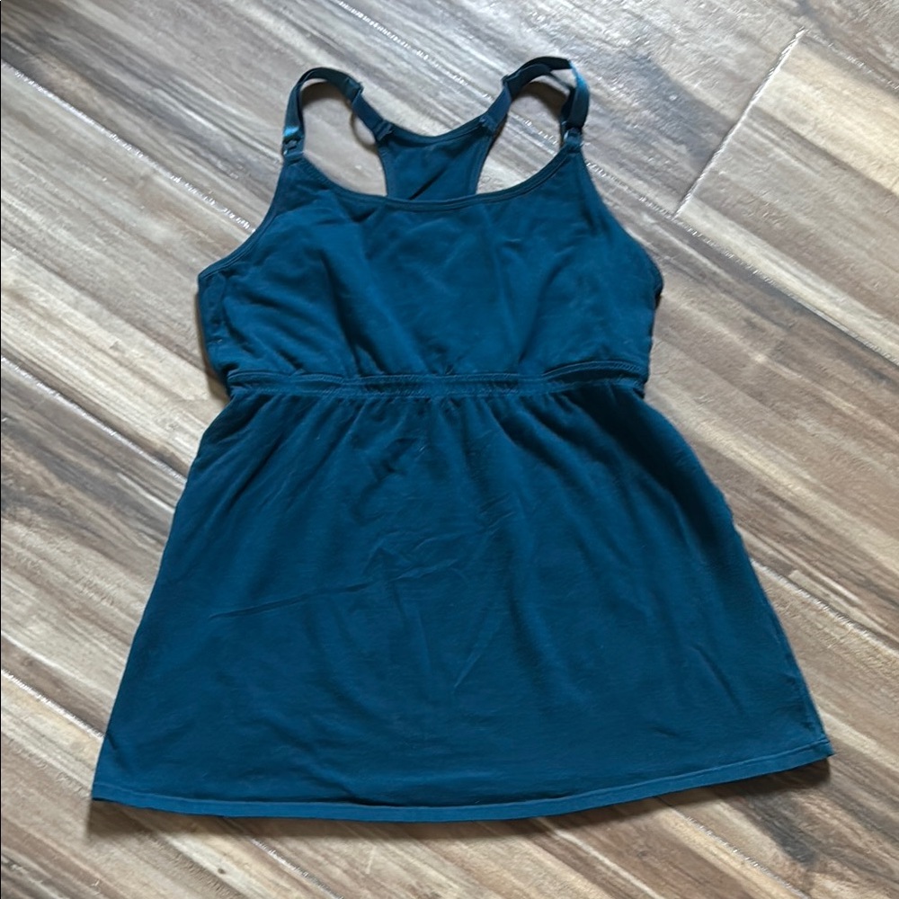 Teal Nursing Tank